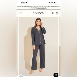Eberjay long sleeve pajama set